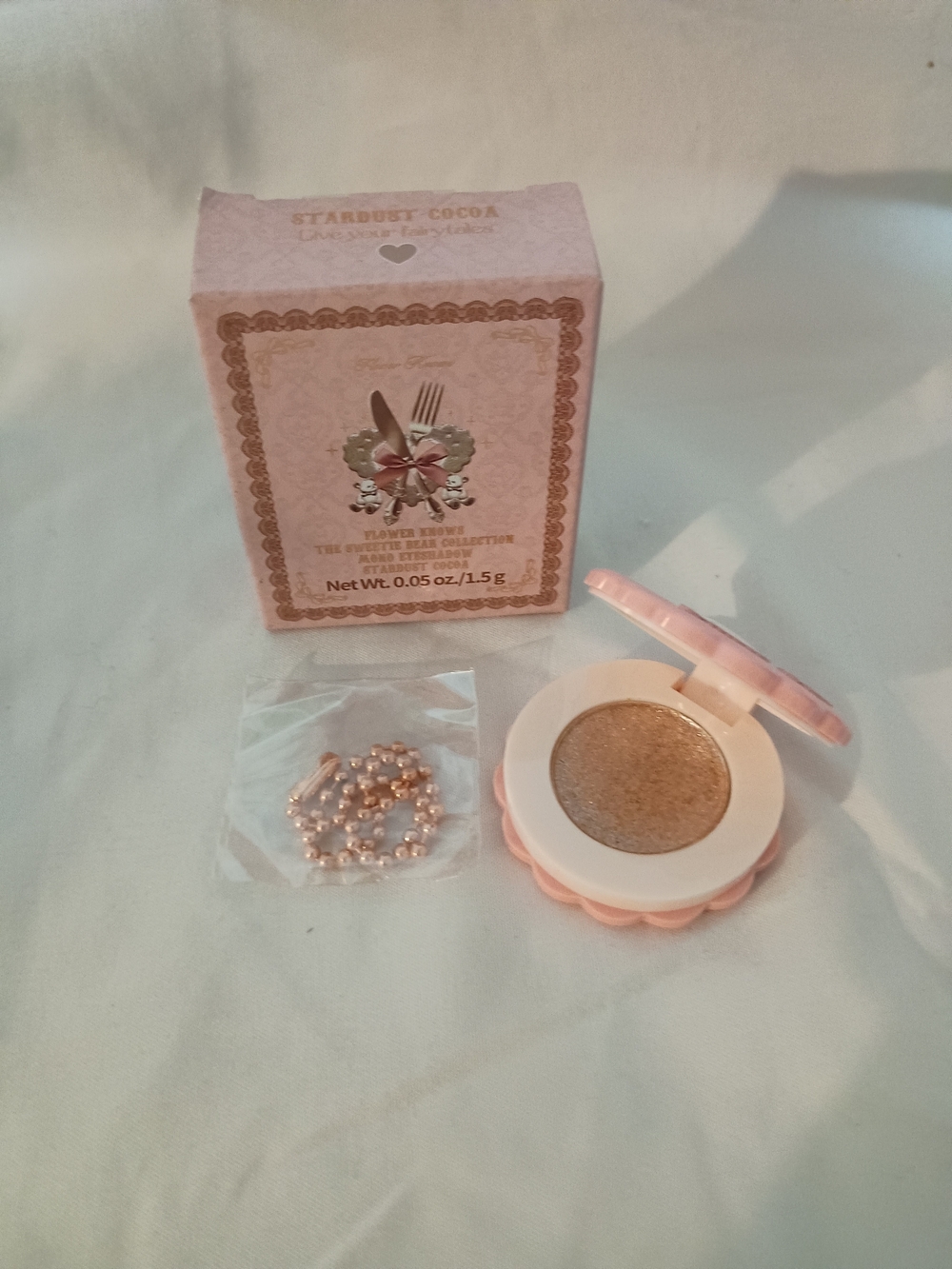 Flower Knows The Sweetie Bear Mono Eyeshadow - Stardust Cocoa OS